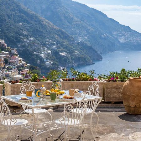 Rosa House - Breathtaking View Of The Amalfi Coast Villa Positano Bagian luar foto