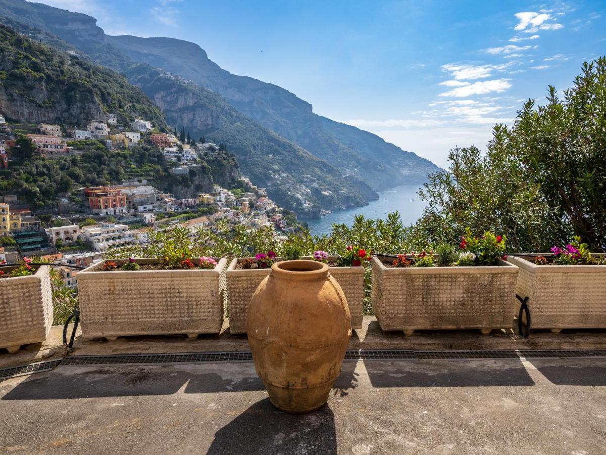 Rosa House - Breathtaking View Of The Amalfi Coast Villa Positano Bagian luar foto