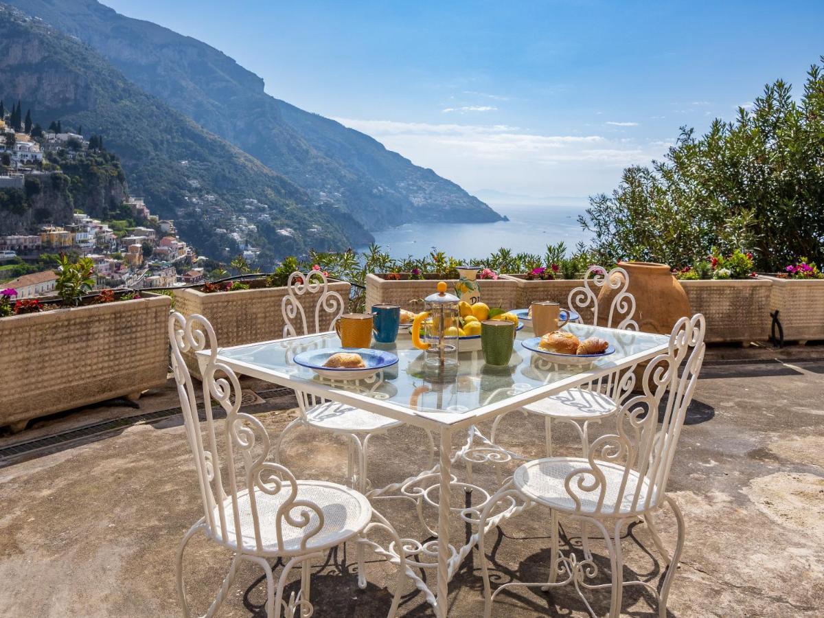 Rosa House - Breathtaking View Of The Amalfi Coast Villa Positano Bagian luar foto