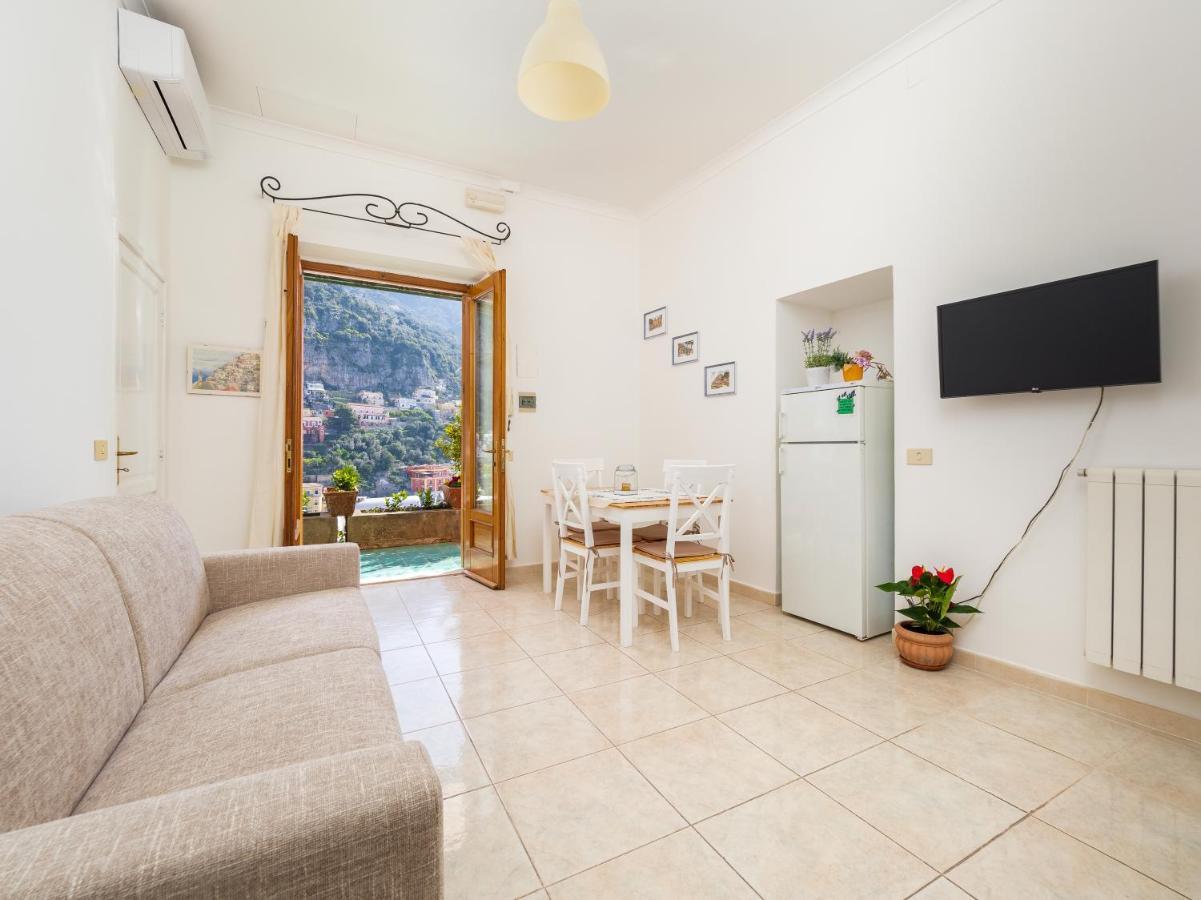 Rosa House - Breathtaking View Of The Amalfi Coast Villa Positano Bagian luar foto