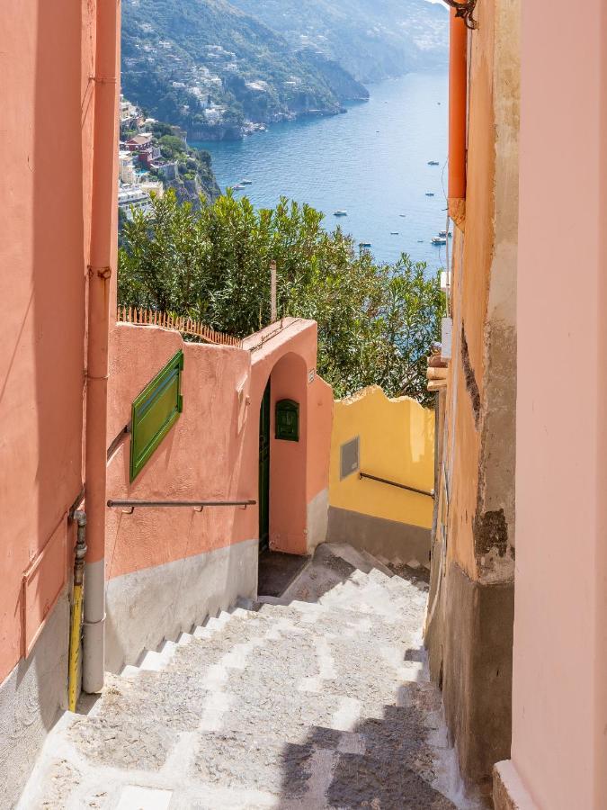 Rosa House - Breathtaking View Of The Amalfi Coast Villa Positano Bagian luar foto