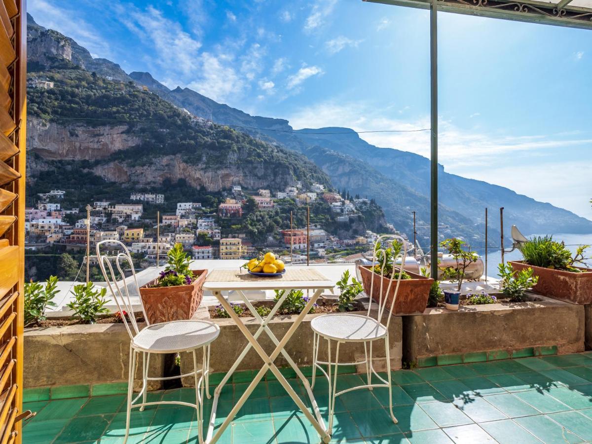 Rosa House - Breathtaking View Of The Amalfi Coast Villa Positano Bagian luar foto