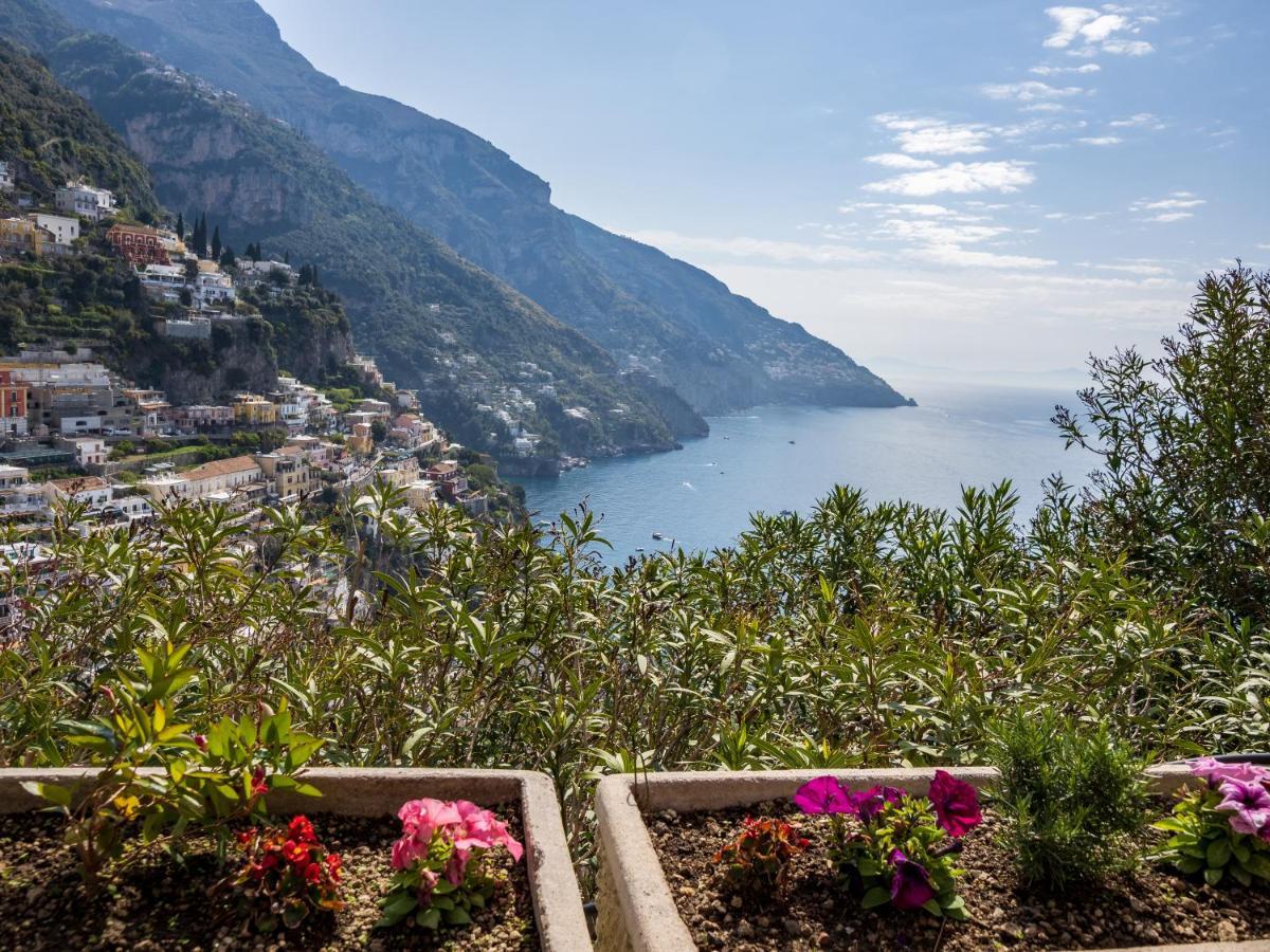 Rosa House - Breathtaking View Of The Amalfi Coast Villa Positano Bagian luar foto