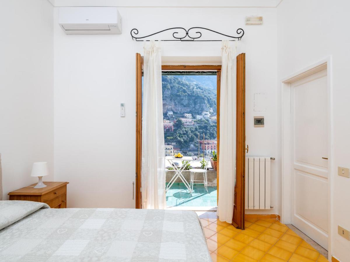 Rosa House - Breathtaking View Of The Amalfi Coast Villa Positano Bagian luar foto