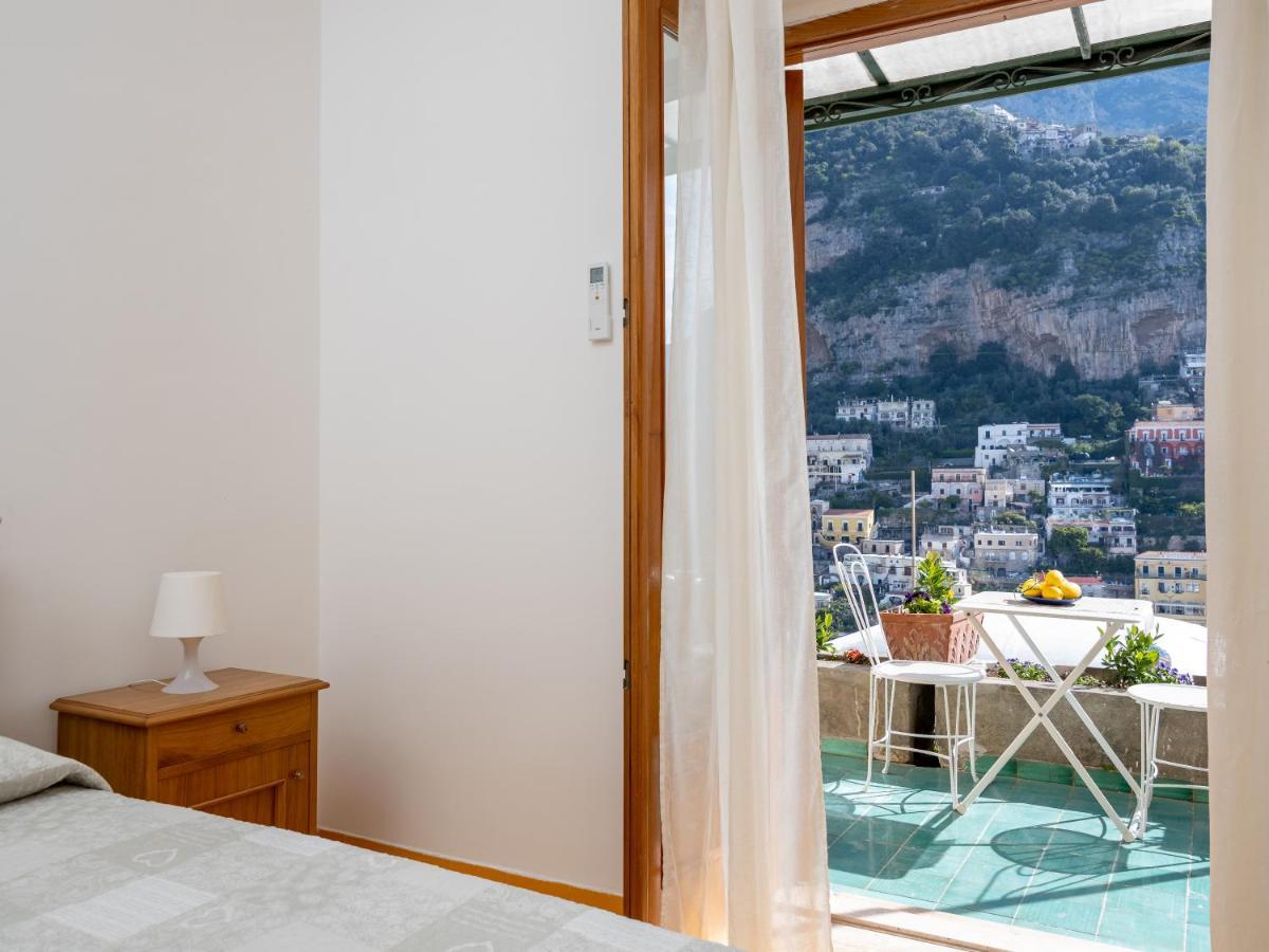 Rosa House - Breathtaking View Of The Amalfi Coast Villa Positano Bagian luar foto