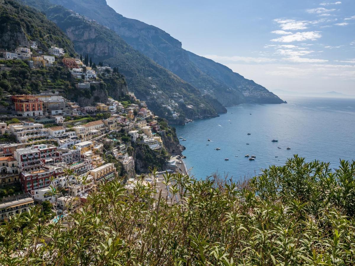 Rosa House - Breathtaking View Of The Amalfi Coast Villa Positano Bagian luar foto