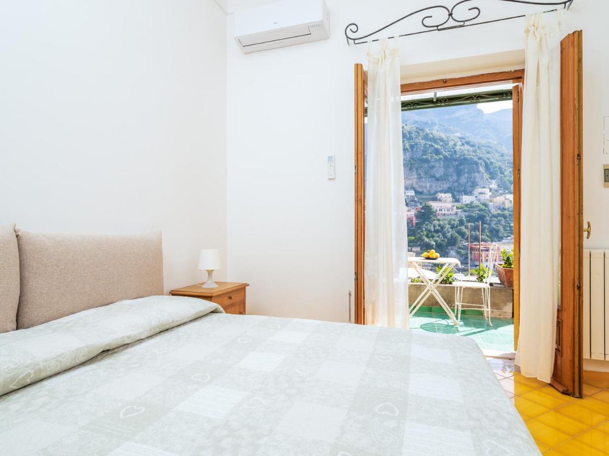 Rosa House - Breathtaking View Of The Amalfi Coast Villa Positano Bagian luar foto
