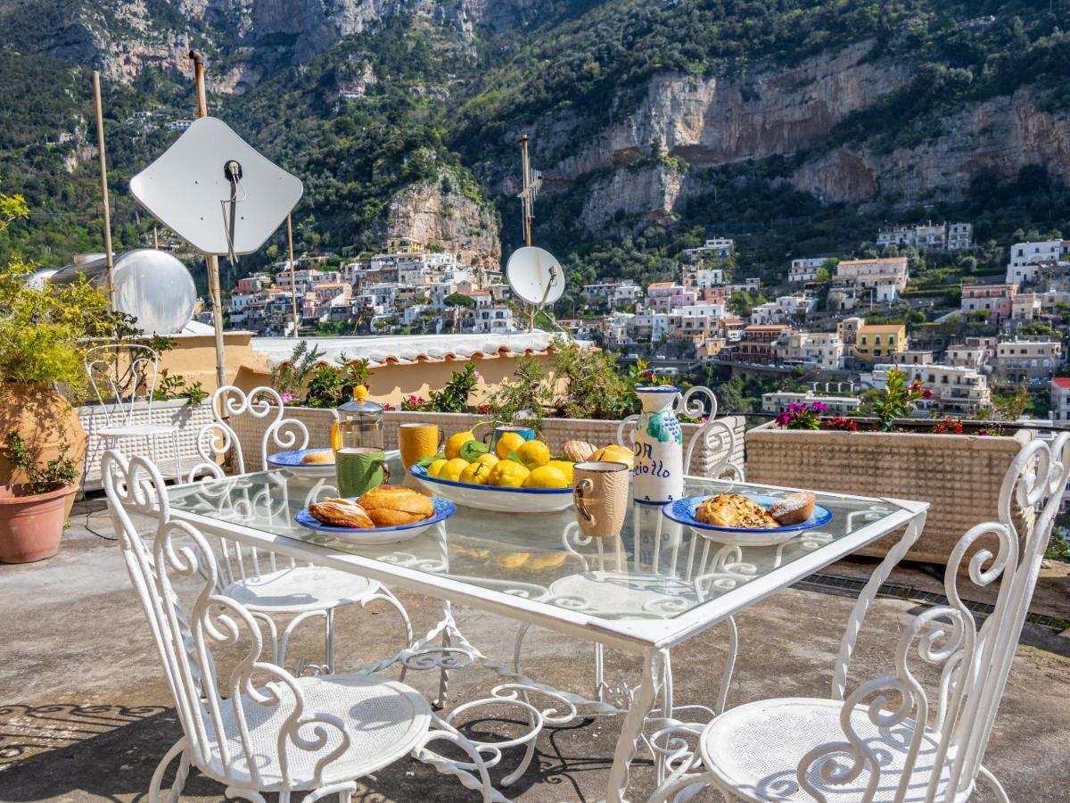 Rosa House - Breathtaking View Of The Amalfi Coast Villa Positano Bagian luar foto